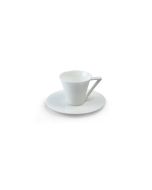 Confezione 6 tazzine caffè con piattino Stoneware Multicolor - Linea Louise  - Tognana
